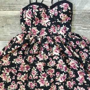 Summer floral dress